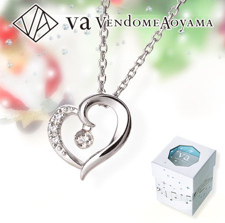 定番人気!VAヴァンドーム青山別注ハートネックレス