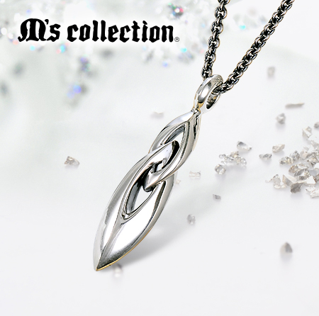 M's collection シルバーネックレス