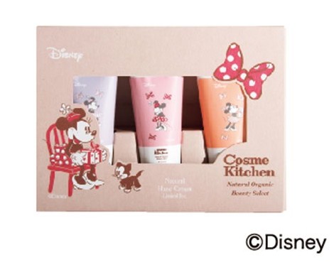 コスメキッチン限定【Disney】ミニハンドクリーム 3本セット