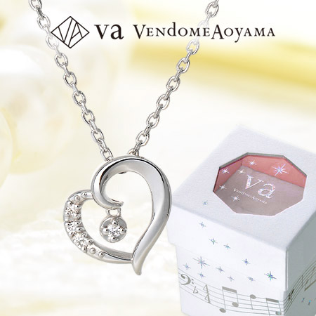 『VA VendomeAoyama』オルゴールボックス付きネックレスセット